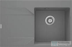 Deante EVORA gránit mosogató, 1 medencés, csepegtetővel, 760x500 mm, metálszürke, balos, ZQJ_S11L (ZQJ_S11L)