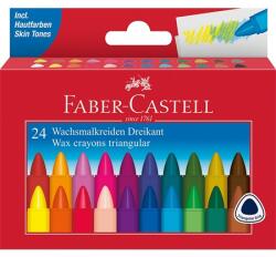 Faber-Castell Zsírkréta 24db-os Faber-Castell háromszög alakú test