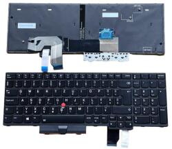 Lenovo Thinkpad P15 Gen 1 P17 Gen 1 T15g Gen 1 trackpointtal (pointer) háttérvilágítással (backlit) magyar (HU) fekete laptop/notebook billentyűzet gyári