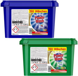 Power Wash Professional Univerzális + Color folyékony mosókapszula (150+150 db) (powerwash-cs-2)