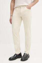 HUGO BOSS nadrág férfi, bézs, egyenes, 50538370 - bézs 32/32