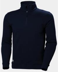 Helly Hansen CLASSIC FÉLCIPZÁRAS PULÓVER, sötétkék, 5XL (79325_590-5XL)