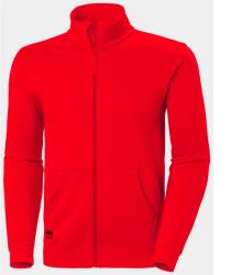 Helly Hansen CLASSIC CIPZÁRAS PULÓVER, piros, XS (79326_220-XS)