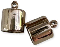 Gyöngykupak - világos rosegold szín 2 db/cs gyk17