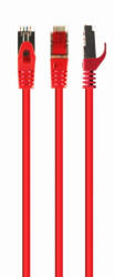 Gembird CAT6A S-FTP Patch kábel 2m piros LSZH Gembird (PP6A-LSZHCU-R-2M)