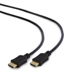 Gembird (CC-HDMI4L-0.5M) 0.5m fekete 3D 4K HDMI kábel