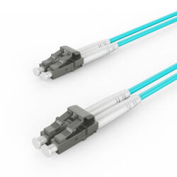 Gembird Duplex multimode OM4 fiber optikai patch kábel 2m kék Gembird (CFO-MDOM4-LC/LC-2M)