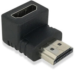 ACT HDMI adapter derékszögű fekete ACT (AC7570)