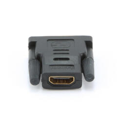 Gembird HDMI / DVI-D (18+1) adapter fekete Gembird (A-HDMI-DVI-2)