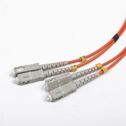 Gembird Duplex multimode fibre optikai kábel 1m bulk Gembird (CFO-SCSC-OM2-1M)