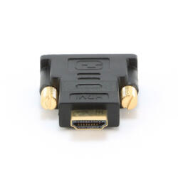 Gembird HDMI / DVI (18+1) adapter fekete Gembird (A-HDMI-DVI-1)