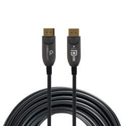 Gembird DisplayPort kábel 30m v1.4 AOC 8K UHD fekete Gembird (CC-DP8K-AOC-30M)
