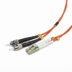Gembird Duplex multimode fibre optikai kábel 1m bulk Gembird (CFO-LCST-OM2-1M)
