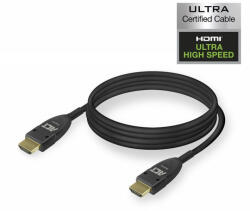 ACT HDMI kábel 10m v2.1 AOC 8K 60Hz UHD fekete ACT (AK4142)