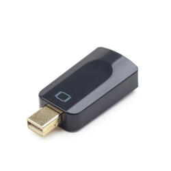 Gembird miniDisplayPort / HDMI adapter fekete Gembird (A-MDPM-HDMIF-01)