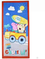  Peppa malac Catch a Wave fürdőlepedő, strand törölköző 70x140cm (BRM223974) - oliviashop