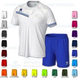 ERREA EVAN & NEW SKIN SET futball mez + nadrág SZETT - fehér-azúrkék-sötétkék