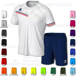 ERREA EVAN & NEW SKIN SET futball mez + nadrág SZETT - fehér-sötétkék-piros