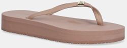 Tommy Hilfiger flip-flop ELEVATED CHIC BEACH SANDAL bézs, lapos talpú, FW0FW08523 - bézs Női 41