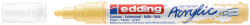 edding Akril marker 2-3mm, Edding 5100 pasztell sárga (7580245013) - iroda-ellatas