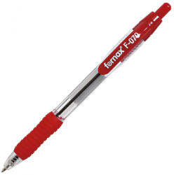 Fornax Golyóstoll Fornax F-70 grip, írásszín piros (000003155) - iroda-ellatas