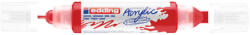 edding Akril marker 2-3mm, és 5-10mm, 3D kétvégű Edding 5400 piros (7580247005) - iroda-ellatas