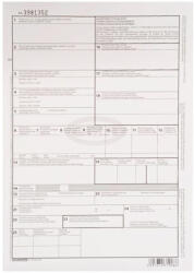Bluering CMR nemzetközi fuvarlevél A4, 4lapos garnitúra B. CMR/4 Bluering® (NYOMTBCMR4) - iroda-ellatas