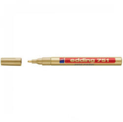 edding Lakkmarker 1-2mm, kerek Edding 751 arany (7580097011) - iroda-ellatas
