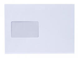 Bluering Boríték LC/5 szilikonos bélésnyomott bal ablak 45x90mm 162x229mm B20A60 Bluering® fehér (BORLC5SZBA4590D) - iroda-ellatas