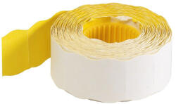  Árazószalag 25x16mm, stancolt 10 tekercs/csomag, sárga (ARAZ2516SARGA) - iroda-ellatas