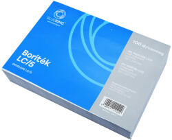 Bluering Boríték LC/5 öntapadó bélésnyomott 162×229mm Bluering® 100 db/csom fehér (47691)