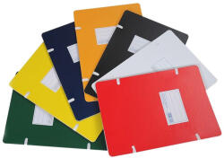 BLUERING Szalagos irományfedél A4, 1050g. Bluering®, sárga (SOMSZIRCS) - iroda-ellatas