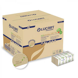 Lucart Szalvéta adagolóba 2 rétegű hajtogatott 150 lap/cs 40 cs/karton 216 TN EcoNatural Lucart _832324B (832324B) - iroda-ellatas