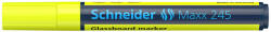 Schneider Üvegtábla marker 1-3mm, Schneider Maxx 245 sárga (E124505)