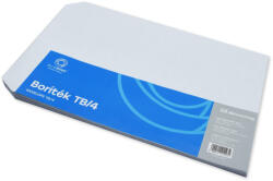 Bluering Boríték TB/4 öntapadó bélésnyomott 250x353mm Bluering® 25 db/csom fehér (47696) - iroda-ellatas