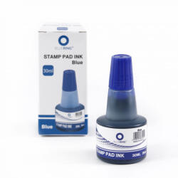 Bluering Bélyegzőfesték 30ml, Bluering® Flower kék (JJ40705-30BU) - iroda-ellatas