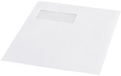 Bluering Boríték TC/4 szilikonos bélésnyomott bal ablak 55x90 ablak oldalról 20mm felülről 57mm Bluering® fehér - iroda-ellatas