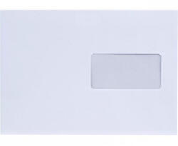 Bluering Boríték LC/5 szilikonos bélésnyomott bal ablakos 35x90mm 162x229mm B20A20 Bluering® fehér (BORLC5SZILI359B) - iroda-ellatas