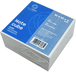 Bluering Kockatömb ragasztott 10x10x5cm, Bluering® fehér - iroda-ellatas