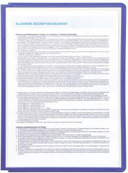 Durable Bemutatótábla panel, A4, 5 db/csomag, Durable Sherpa lila (560644) - iroda-ellatas