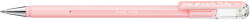 Pentel Zseléstoll 0, 4mm, kupakos Pentel Hybrid K108-PP, írásszín pastel pink (K108-PP) - iroda-ellatas