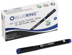 BLUERING Rostirón, tűfilc alkoholos 0, 4mm, OHP Bluering® S kék - iroda-ellatas