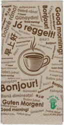 Müller Szalvéta 1 rétegű 1/8 hajtás lapméret: 32 x 32 cm 720 lap/doboz Lady Gastro Kávé "Jó reggelt! (44433) - iroda-ellatas