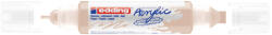 edding Akril marker 2-3mm, és 5-10mm, 3D kétvégű Edding 5400 bézs (7580247003) - iroda-ellatas