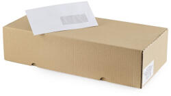 Bluering Boríték LA4 szilikonos bélésnyomott jobb ablakos 35x90mm 110x220mm J28A20 Bluering® fehér (BORLA4SZILI3590) - iroda-ellatas