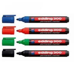 edding Alkoholos marker 1, 5-3mm, kerek Edding 300 piros (7580003001) - iroda-ellatas