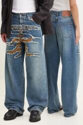 Y/Project farmer EVERGREEN PARIS' BEST PATCH JEANS 207PA005 - kék 27