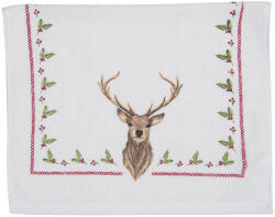 Clayre & Eef Prosop de maini si fata bumbac multicolor Ren 40x66 cm (CTCOL) Prosop
