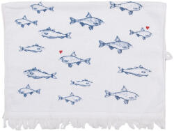 Clayre & Eef Prosop de maini si fata bumbac multicolor Pesti 40x66 cm (CTSSF) Prosop