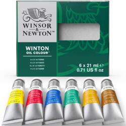 Winsor & Newton Set de vopsele ulei Winsor & Newton 6x21ml
